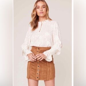 BB Dakota Suede Skirt